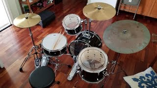 Pearl Roadshow 5 Piece Drum Set Unboxing amp Review [upl. by Nnyliram]