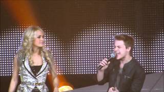 Carrie Underwood and Hunter Hayes quotLeave Love Alonequot [upl. by Airitac]