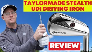 TaylorMade Stealth UDi Driving Iron Review [upl. by Suiratnauq]