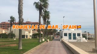 ROQUETAS DE MAR SPAIN  5 STAR HOTEL amp POOL VIEW [upl. by Limaj]