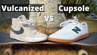 Vulcanized vs Cupsole Skate Shoes [upl. by Ytsanyd]