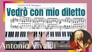 Vedrò con mio diletto Antonio Vivaldi piano accompaniment [upl. by Ruthven]