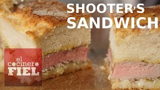 SHOOTERS SANDWICH O BEEF WELLINGTON SIN HORNO [upl. by Nylcaj848]