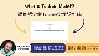 How to use Toulmin Model to construct a good argument  跟着NSDA一钻辩论教练用Toulmin思维模型学习论述结构！ [upl. by Artemla262]