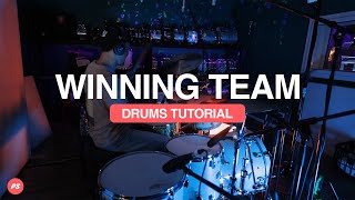 Winning Team  Planetshakers Official Drums Tutorial Video [upl. by Elag]