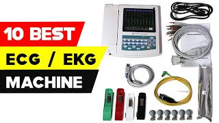 Top 10 Best Budget ECG  EKG Machines for 2021  Best ECG Machine [upl. by Karyl]