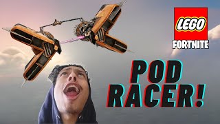 Easy POD RACER Tutorial in Lego Fortnite [upl. by Longwood524]