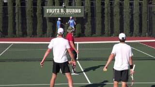 03 09 2017 HoltSmith USC Vs RedlickiZhu UCLA mens tennis doubles [upl. by Yeleak]