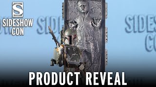 Boba Fett amp Han Solo in Carbonite Premium Format Figure Reveal  Sideshow Con 2022 [upl. by Raynard]