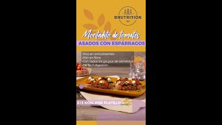 Prepara estos montaditos de tomates asados [upl. by Aihsatsan]