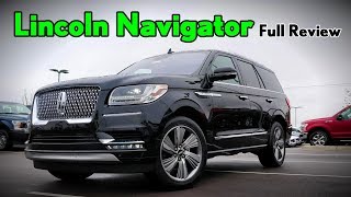 2018 Lincoln Navigator FULL REVIEW  Black Label Reserve Select amp Premiere [upl. by Mattland68]