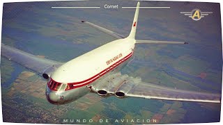 de Havilland Comet  El primer avión comercial de reacción del mundo [upl. by Nilyam]