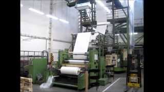 Kiefel 3 layer extrusion line [upl. by Egiaf]