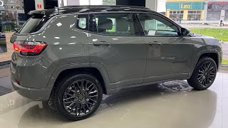 NOVO JEEP COMPASS S 2023 13 TURBO T270 A MELHOR VERSÃO DO FLEX COM TETO SOLAR PREÇO E CORES [upl. by Assenal]