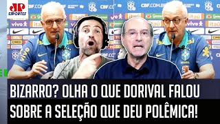 LOUCURA quotPARECE ATÉ UM SURTO o Dorival FALAR ISSO cara A Seleçãoquot OLHA o que DEU POLÊMICA [upl. by Hadden]