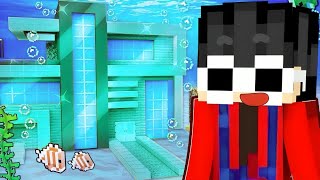 ₱1 vs ₱1000000 Minecraft Underwater Build Battle [upl. by Siravart17]