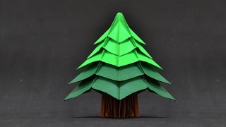 Origami Christmas Tree Jo Nakashima [upl. by Dasteel]