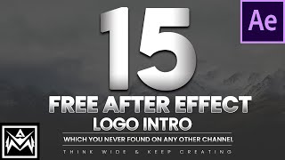 15 New Logo Intro After Effect Templates [upl. by Ahseniuq]