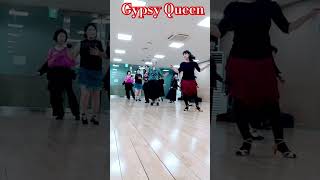 Gypsy Queen line dance Shorts [upl. by Aivizt912]