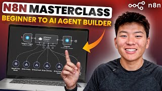 n8n Masterclass Build AI Agents amp Automate Workflows Beginner to Pro [upl. by Rodablas]