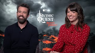 Mythic Quest cast and creators talk games and gamer culture full interview [upl. by Pressman942]