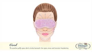 How to use our Gel Bead Eye Mask [upl. by Rondon]