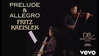 Fritz Kreisler  Prelude and Allegro Rebekah Iglezias piano Djavan Caetano violin [upl. by Atirat]