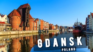 Gdansk by drone  POLAND 🇵🇱 [upl. by Tasia]