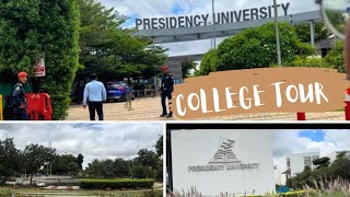 MY COLLEGE TOUR IN TELUGUPRESIDENCY UNIVERSITYBANGALOREcollegetour [upl. by Anastatius]