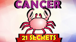 Cancer Personality Traits 21 SECRETS [upl. by Earb]