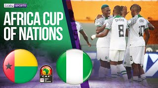 GuineaBissau vs Nigeria  AFCON 2023 HIGHLIGHTS  01222024  beIN SPORTS USA [upl. by Ilecara]