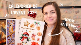 Calendrier de lavent Onirique  Papeterie amp Céramique 2024 🌟🎄 [upl. by Herold]