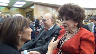 Intervista della nostra Direttrice Daniela Boccadoro ameri a Gina Lollobrigida [upl. by Notslar]