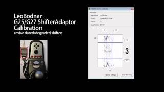 LeoBodnar G25G27 Shifter Adaptor Calibration [upl. by Anifares]