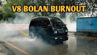 V8 BOLAN Crazy BURNOUT 🔥 Insane SMOKE 💨 [upl. by Yggep]