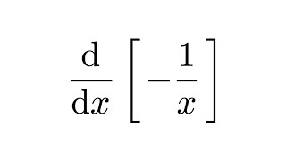 Derivative of 1x [upl. by Melan]