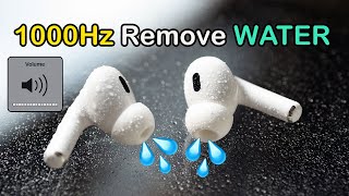 Sound To Remove Water From Airpods [upl. by Pyotr]