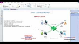 Lessen 1  VMware ThinApp Course  Intro to ThinApp [upl. by Lerual752]