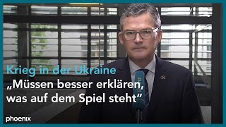 phoenix tagesgespräch mit Roderich Kiesewetter CDU am 25092024 [upl. by Enialedam22]