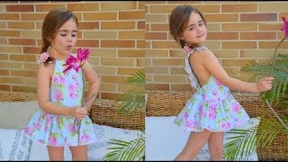 How to sew a playsuit with skirt [upl. by Molini953]