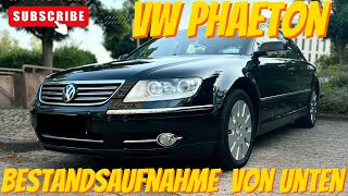 BlockVlog Bestandsaufnahme VW Phaeton 3 0 TDI Facelift Lang Individual NinosKfzGarage [upl. by Francisco]