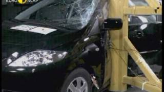 Euro NCAP  Mazda 5  2005  Crash test [upl. by Zina]