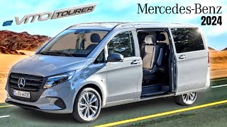 New 2024 Mercedes Benz eVITO TOURER Facelift [upl. by Ajnot]