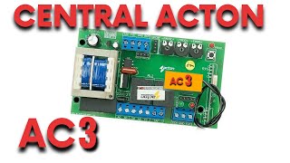 central ACTON AC3 todas as programações [upl. by Susanetta848]