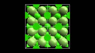 27 Fluorite Calcium difluoride crystal structure [upl. by Weaver21]