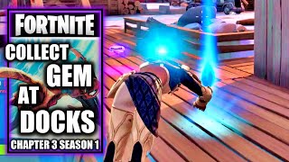 Collect Gem Fragments at Docks  Shanta Quest  Fortnite Chapter 3 Season 1 [upl. by Zak960]