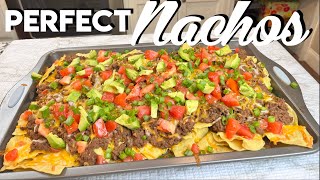 How to make the best loaded nachos  Beef Nachos Recipe From the Good place  Mexican Street Nachos [upl. by Jocelin]