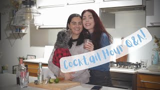 Cocktail Hour QA  Get to Know Us  MARRIED LESBIAN COUPLE  Lez See the World [upl. by Droffats106]