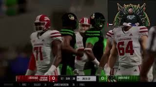 56 DPU Dragons vs 56 Louisiana Ragin Cajuns [upl. by Oilla55]