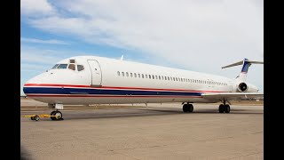 The only flying McDonnell Douglas MD81 [upl. by Esenaj]